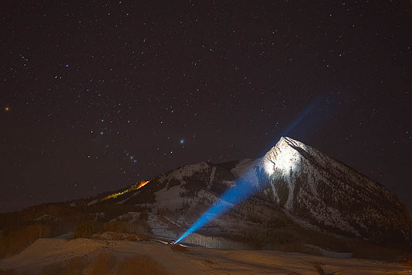 Spotlight on Mt Crested Butte