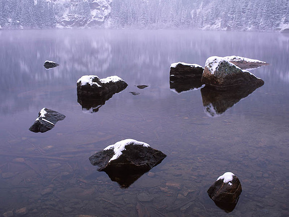 Bear Lake in Winter, Rocky Mountain National Park